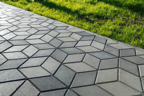 Residential Paver Driveway in Le Roy, IL